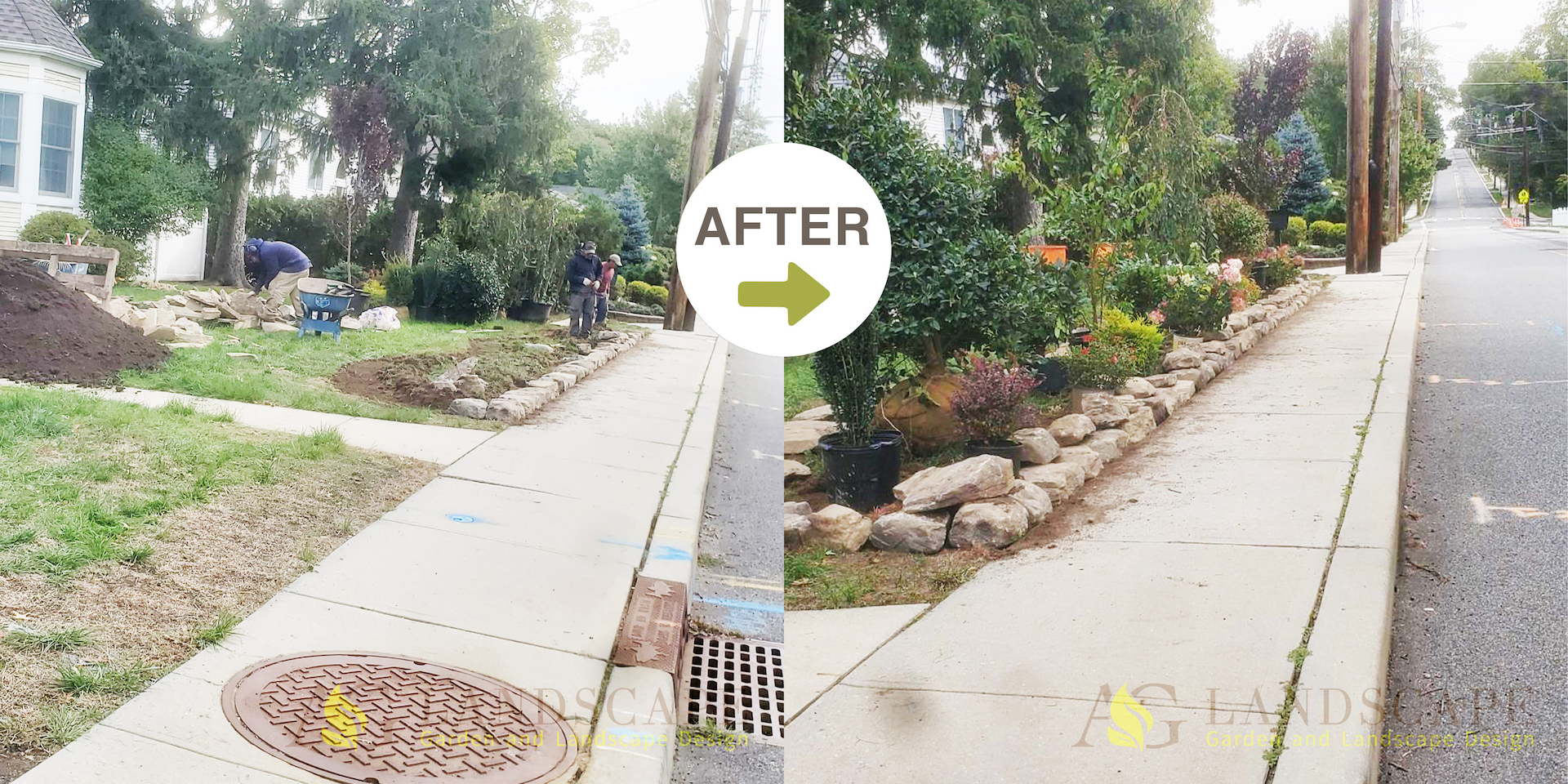Before And After Sidewalk